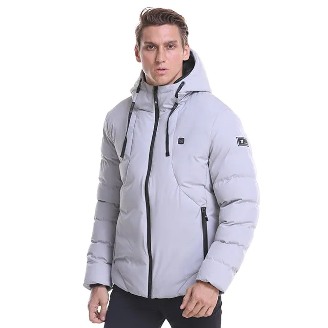 Men Electric Heated Jacket Heating Waistcoat USB Thermal Warm Cloth
