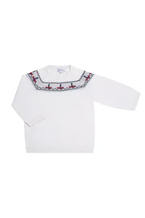 Sailboat Knit Sweater