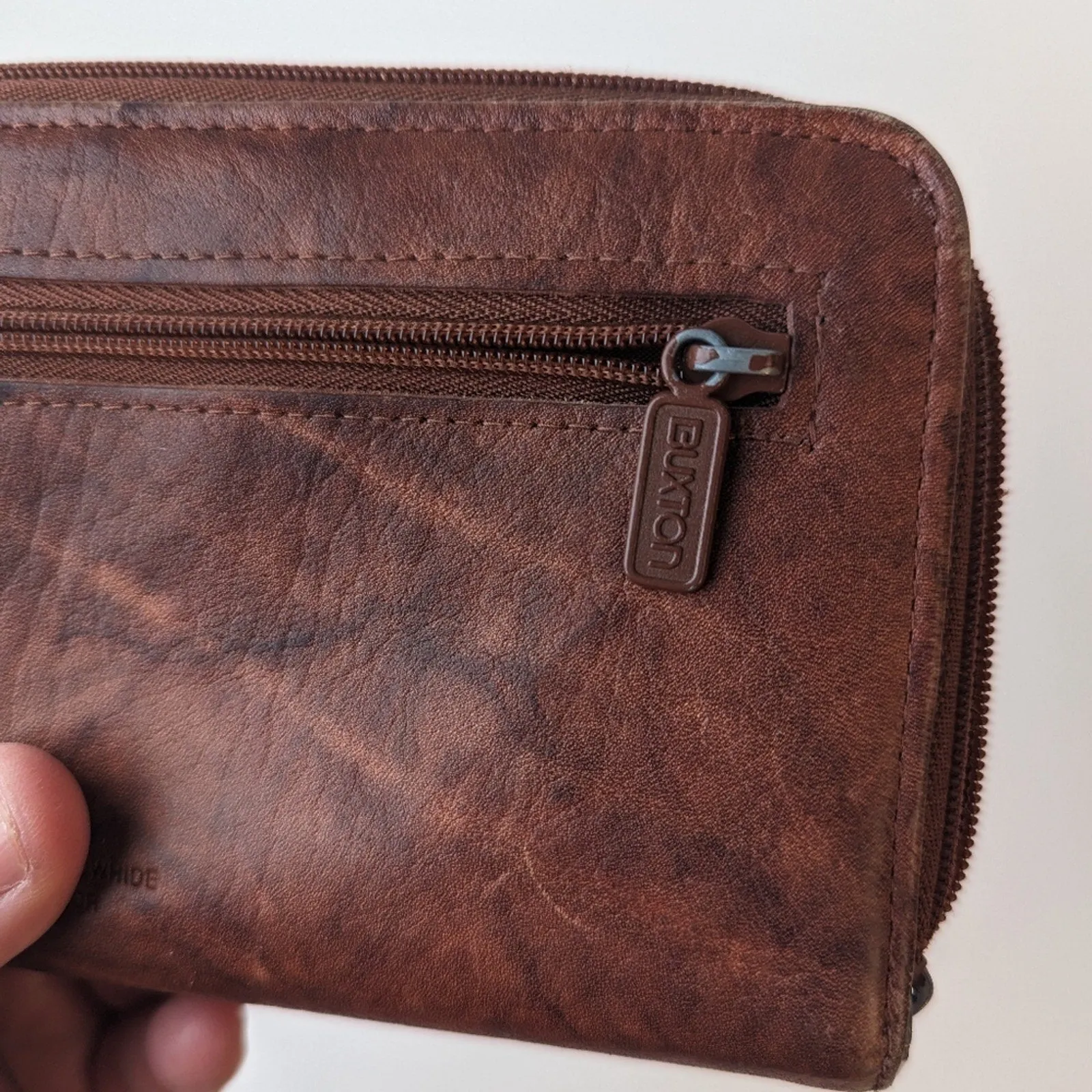 Vintage Buxton Leather Wallet